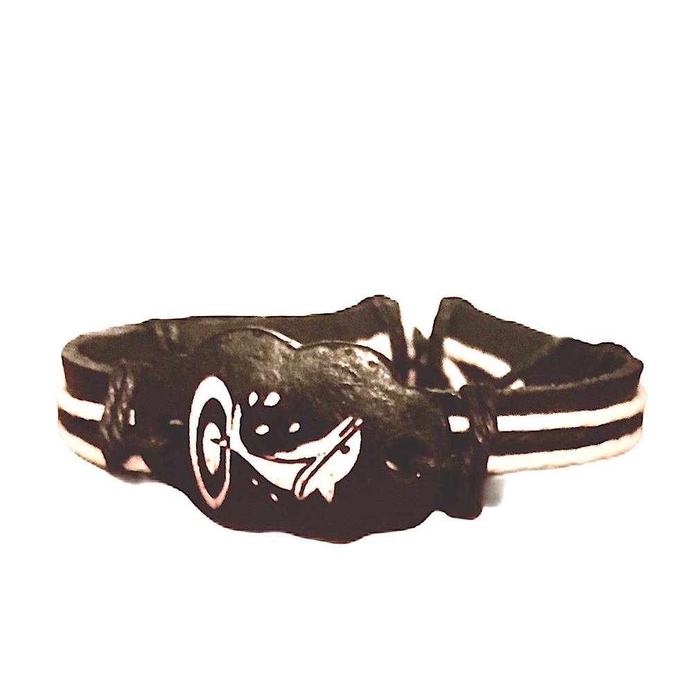Dolphin Unisex Handmade Vintage Adjustable Bracelet